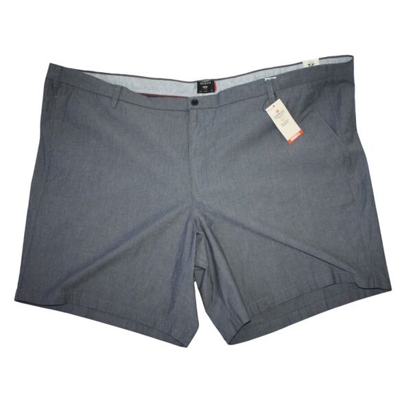 Dockers Ultimate Shorts Big & Tall Supreme Flex Size 60 Blue Flexible Waistband - Picture 1 of 7